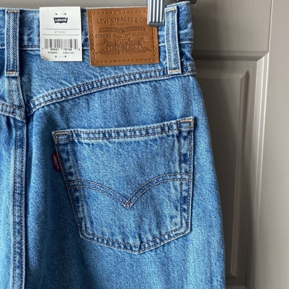 NWT LEVIS 80s MOM JEAN SZ 27 - Picture 6 of 8